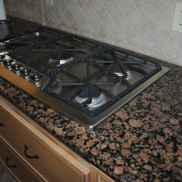 Baltic Brown Granite with Tile