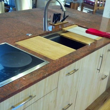 Bamboo Galley Sink