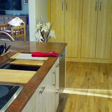 Bamboo Galley Sink