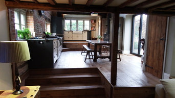Barn conversion - 3 tier engineered oak bespoke flooring