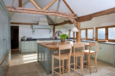Traditional kitchen in Kent.