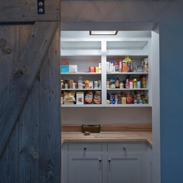 Barnwood Door Pantry