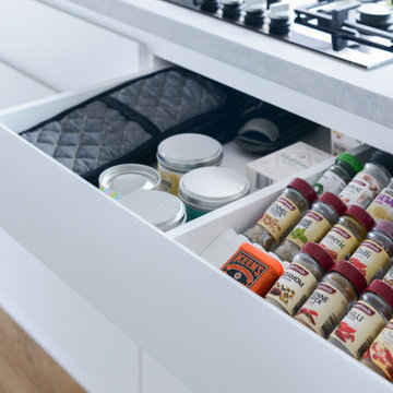Spices drawer inserts