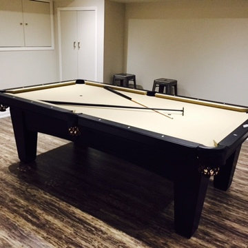 Bayfield pool table in recreation Room
