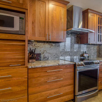 Bayside home kitchen fitting for a growing family with a Northwest feel