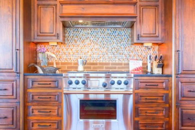 Photo of a beach style kitchen in Philadelphia.