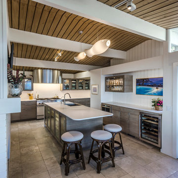 Beach house Kitchen and Outdoor BBQ remodel