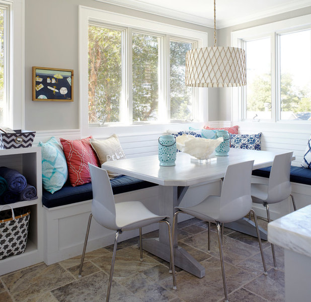 Beach Style Dining Room by Jules Duffy Designs