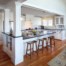 Kitchen Islands With Columns An Ideabook By Anna Ochoa