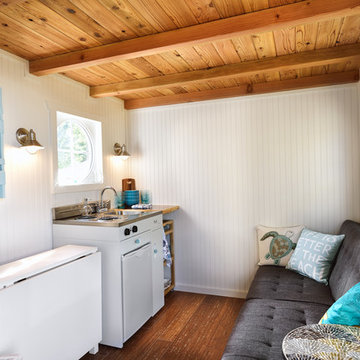 Beach Tiny House - Kitchen, Living, Dining