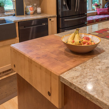 Bear Lake Craftsman Kitchen