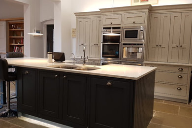 Design ideas for a traditional kitchen in West Midlands.