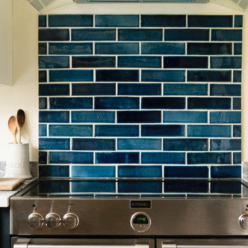 Beautiful Blue Handmade Tiles