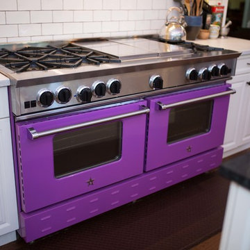 Beautiful BlueStar Kitchen in the Pantone 2014 Color of the Year: Radiant Orchid