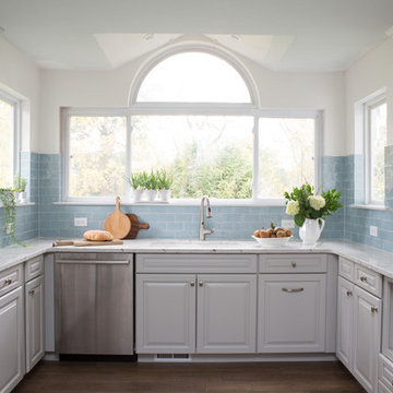 Beautiful in Blue Kitchen Remodel