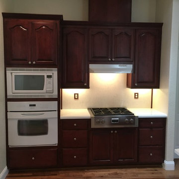 Beautiful Kitchen & Bathroom Cabinetry Refacing  - See in Stages