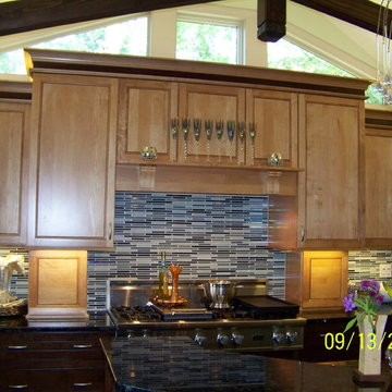 Beautiful Two Color Kitchen