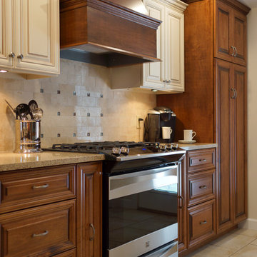 Beauty and Function in Transitional Kitchen
