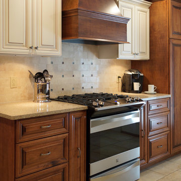 Beauty and Function in Transitional Kitchen