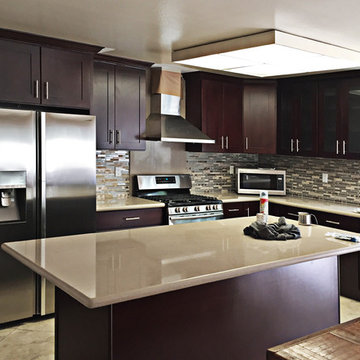 Beech Espresso by DVO Flooring Kitchen and Bath