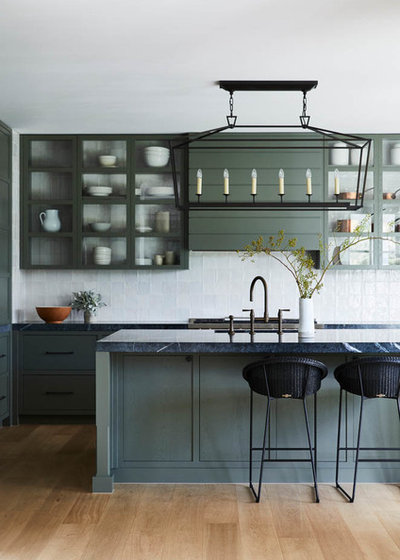 Transitional Kitchen by KWD