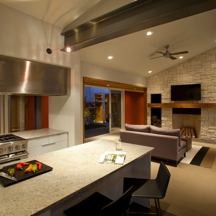 75 Beautiful Exposed Steel Beam Home Design Ideas & Designs Houzz AU