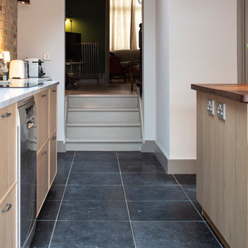 Belgian blue limestone for a hardy kitchen floor