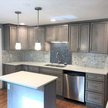 Belmont, Massachusetts New England Colonial House Kitchen Remodel and Redesign