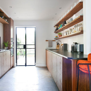 75 Most Popular Galley Kitchen with a Breakfast Bar Design Ideas for ...