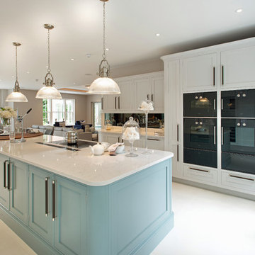 Bespoke Hand Painted Traditional Kitchen in Surrey