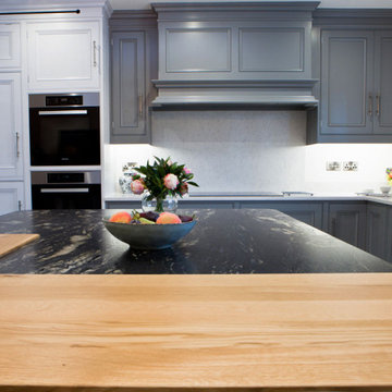 Best Quality Cosmic Black Leather Granite Kitchen Worktops in UK