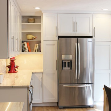 Bettendorf, IA- Kitchen Remodel With Interesting Angled Layout