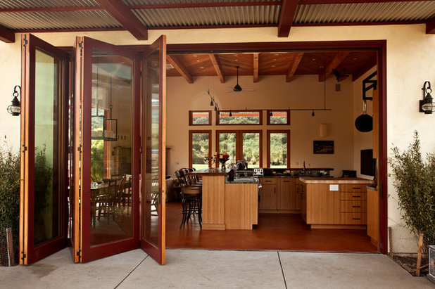 Tropical Kitchen by Agoura Sash & Door, Inc.