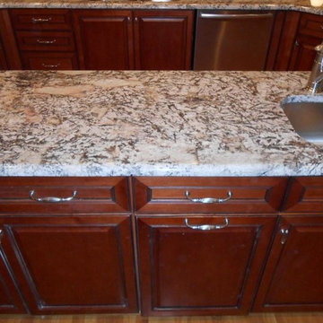 Bianco Antico Granite Countertop Color Examples