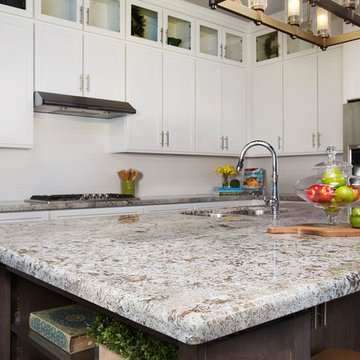 Bianco Antico Granite Kitchen Island Countertop
