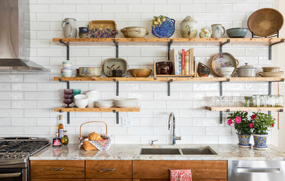 The Best Things to Store on Open Kitchen Shelves