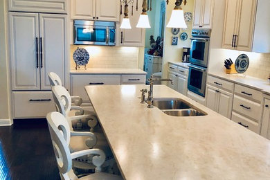 Transitional kitchen photo in Tampa
