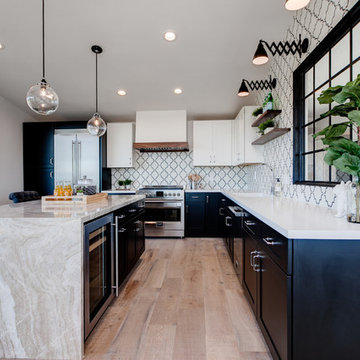 Black and White Cabinets