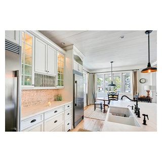 Black and White Kitchen - Rustic - Kitchen - New York - by Design Line ...