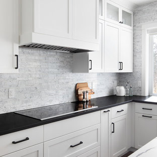 Black and White Kitchen - Hillsboro