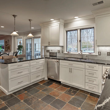 Black and White Kitchen Remodel