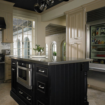 Black and White kitchen