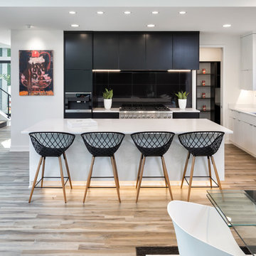 Black and White Modern Contemporary