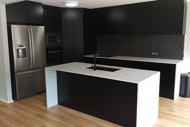 Black and White Modern Minimal Designer Kitchen