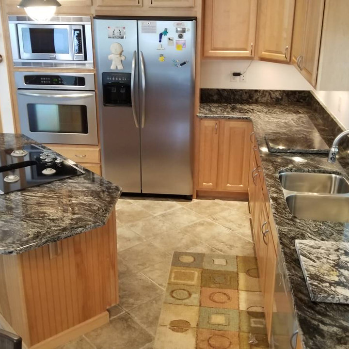 Enchanted Forest Granite Countertop - Photos & Ideas | Houzz