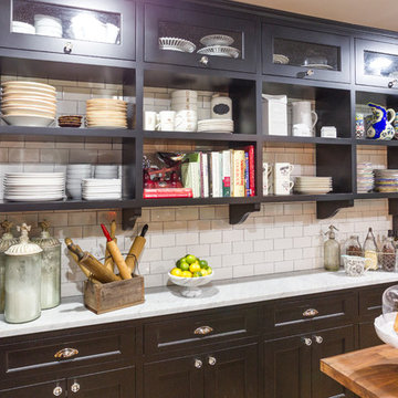 Black Kitchen Cabinetry