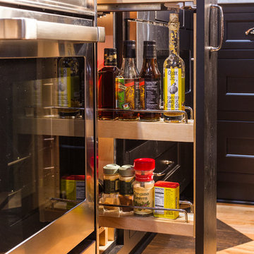 Black Kitchen Cabinetry