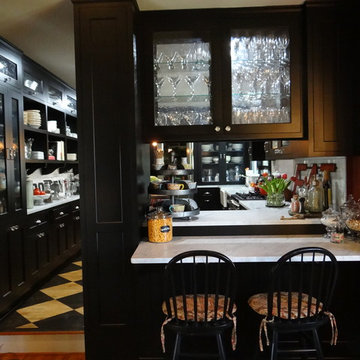 Black Kitchen Cabinetry