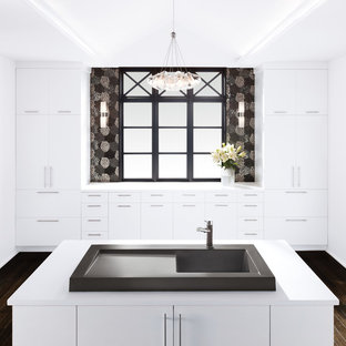 Photo of a modern kitchen in Philadelphia.