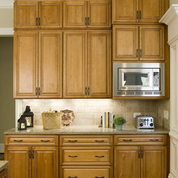 Blonde Wood Cabinets